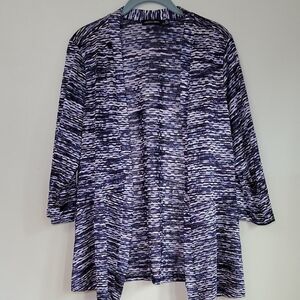 Notations Cardigan‎ Lightweight Open Front Cardigan Woman's XL